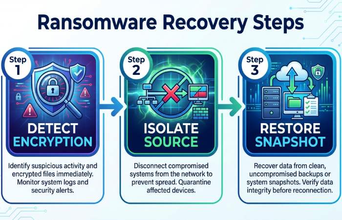 Ransomware Recovery Timeline
