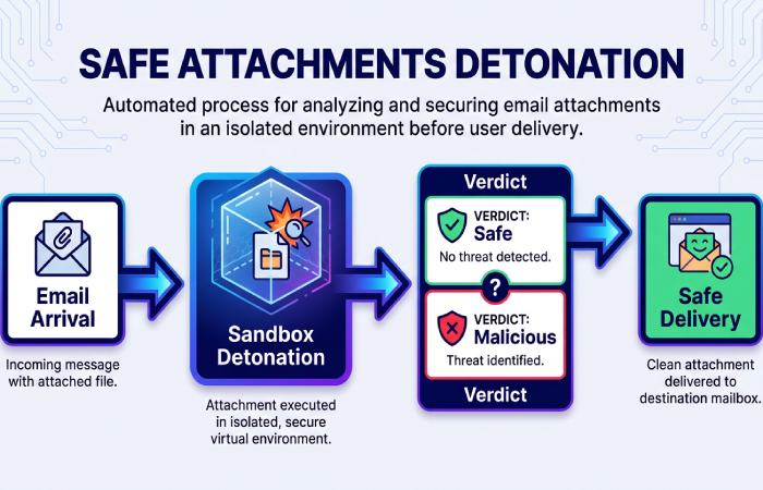 Safe Attachments Process